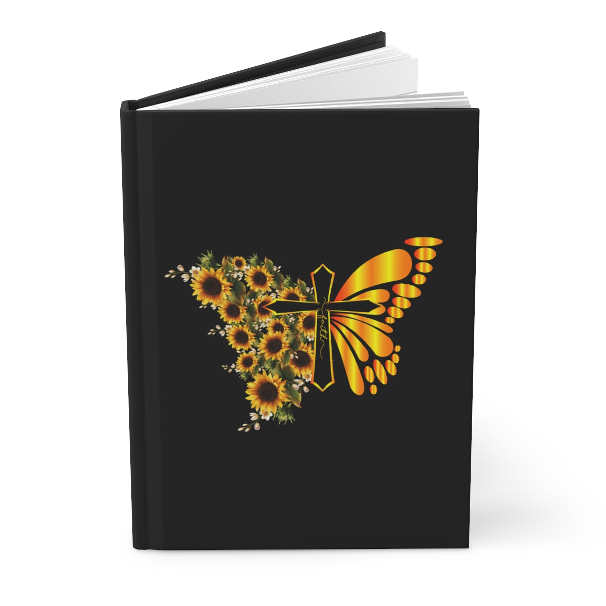 Sunflower ‘Faith’ Hardcover Journal Matte