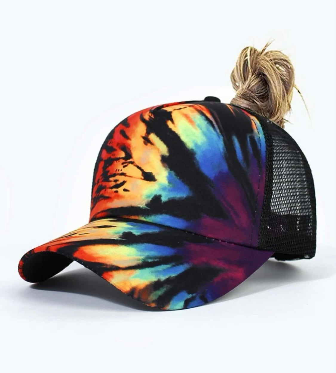 Tie Dye Burst Hat