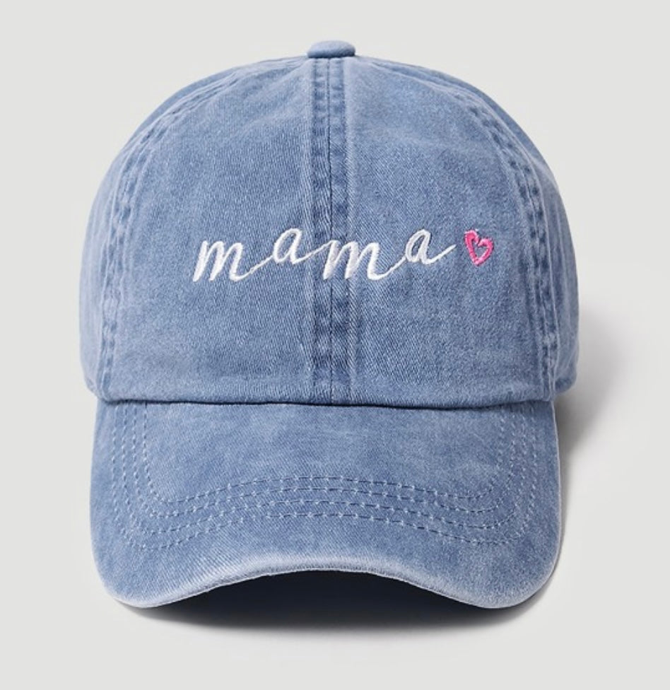 Mama Heart Baseball Cap