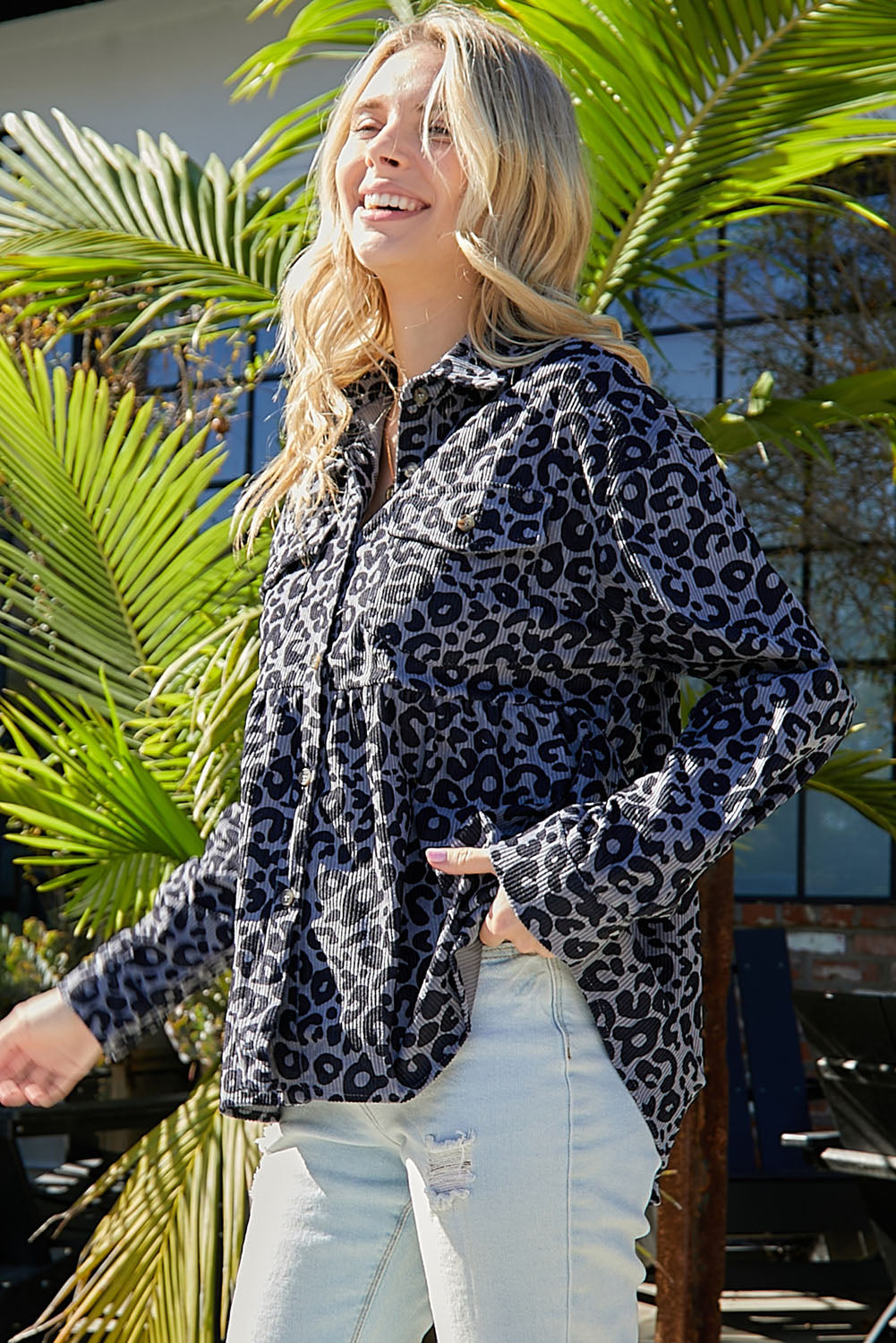Button Dwon Shirt Jackert
