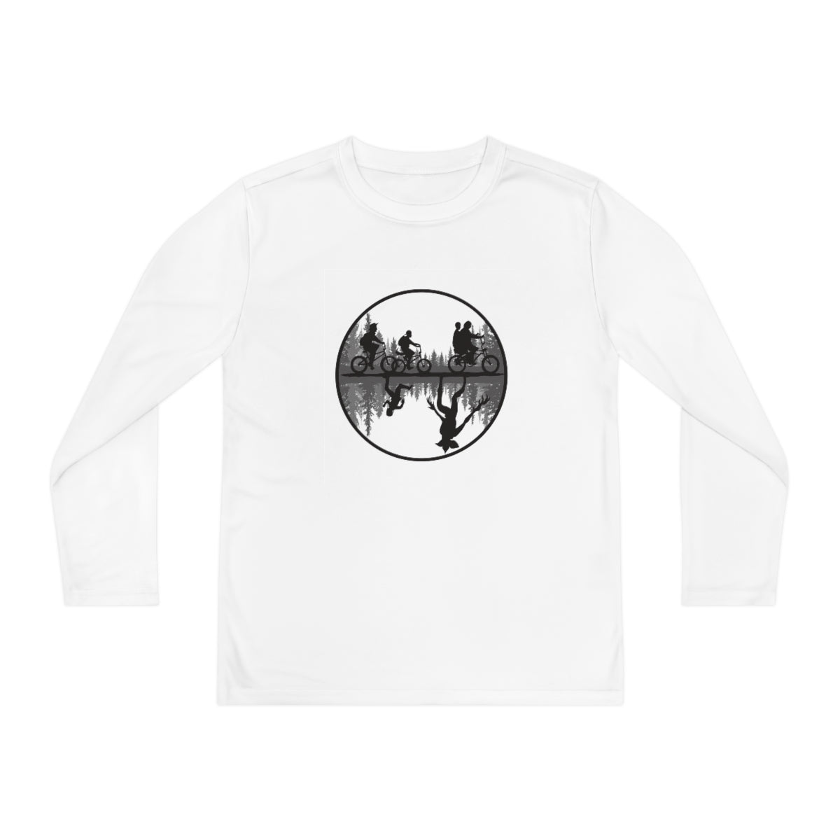 Unisex Youth Long Sleeve Competitor Tee-Stranger Things