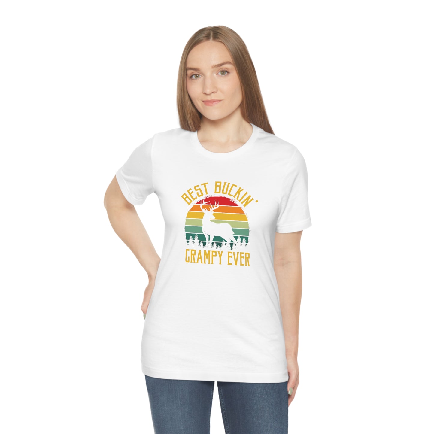 best buckin grampy Short Sleeve Tee