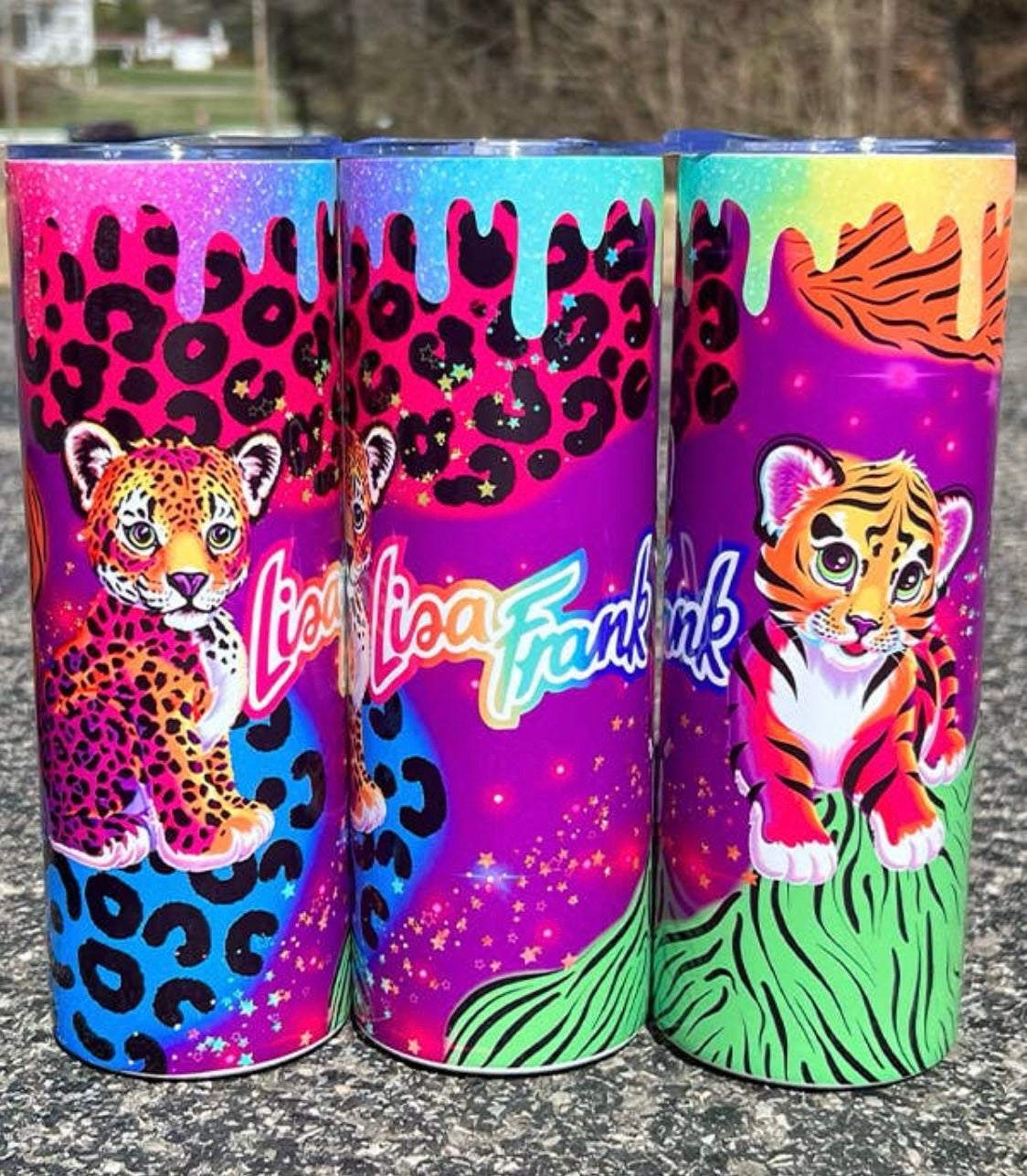 Lisa Frank 20oz Skinny Tumbler