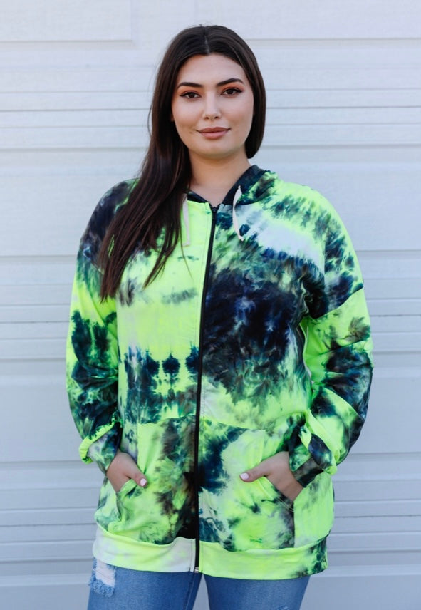 Holly’s Highlighter Neon Hoodie