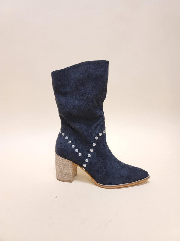 Good Lookin Studded Suede Boots
