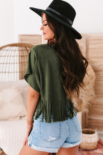 Olivia’s Fringey Top