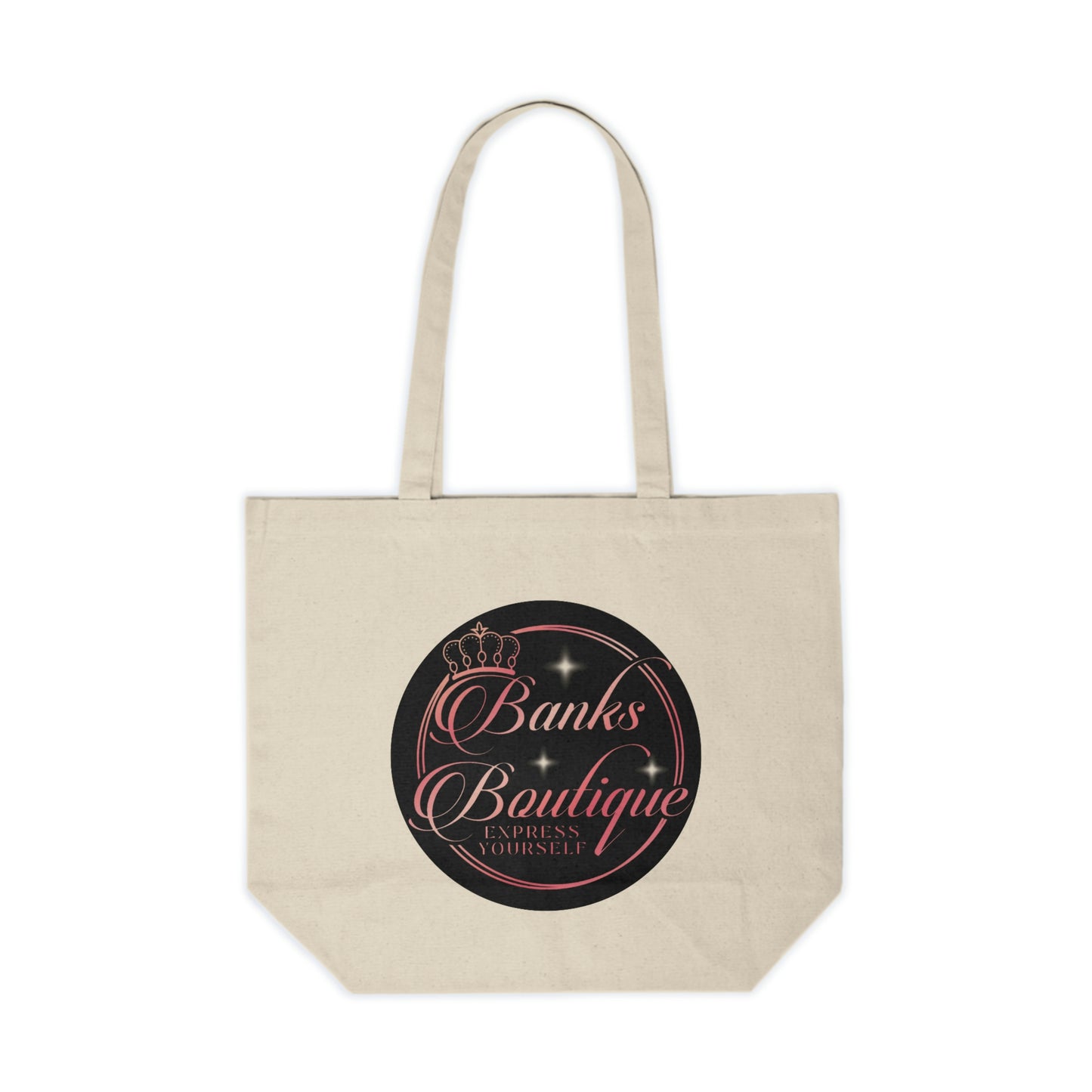 Promote Yoself- Banks Boutique Canvas Shopping Tote
