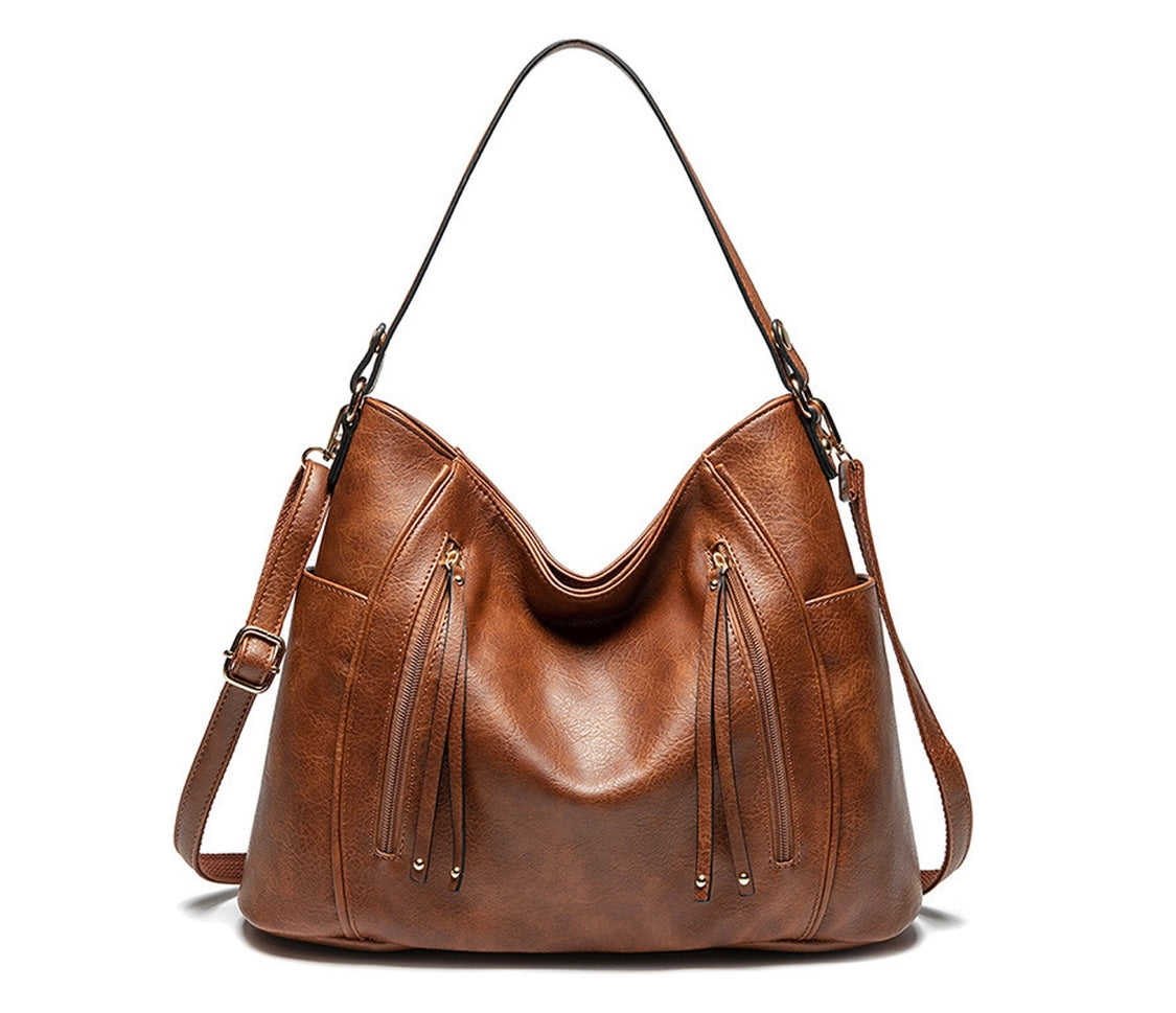 Mary Cross Body with tassled front zippers-3 colors available