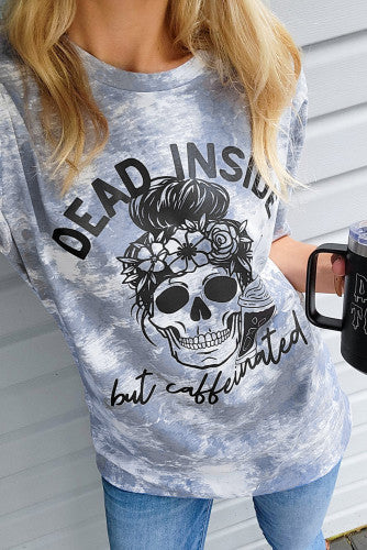 Dead Inside but Caffeinated Tee