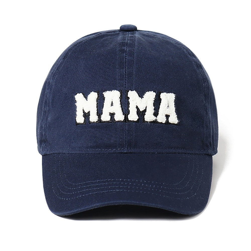 Chenille "MAMA" Baseball Cap
