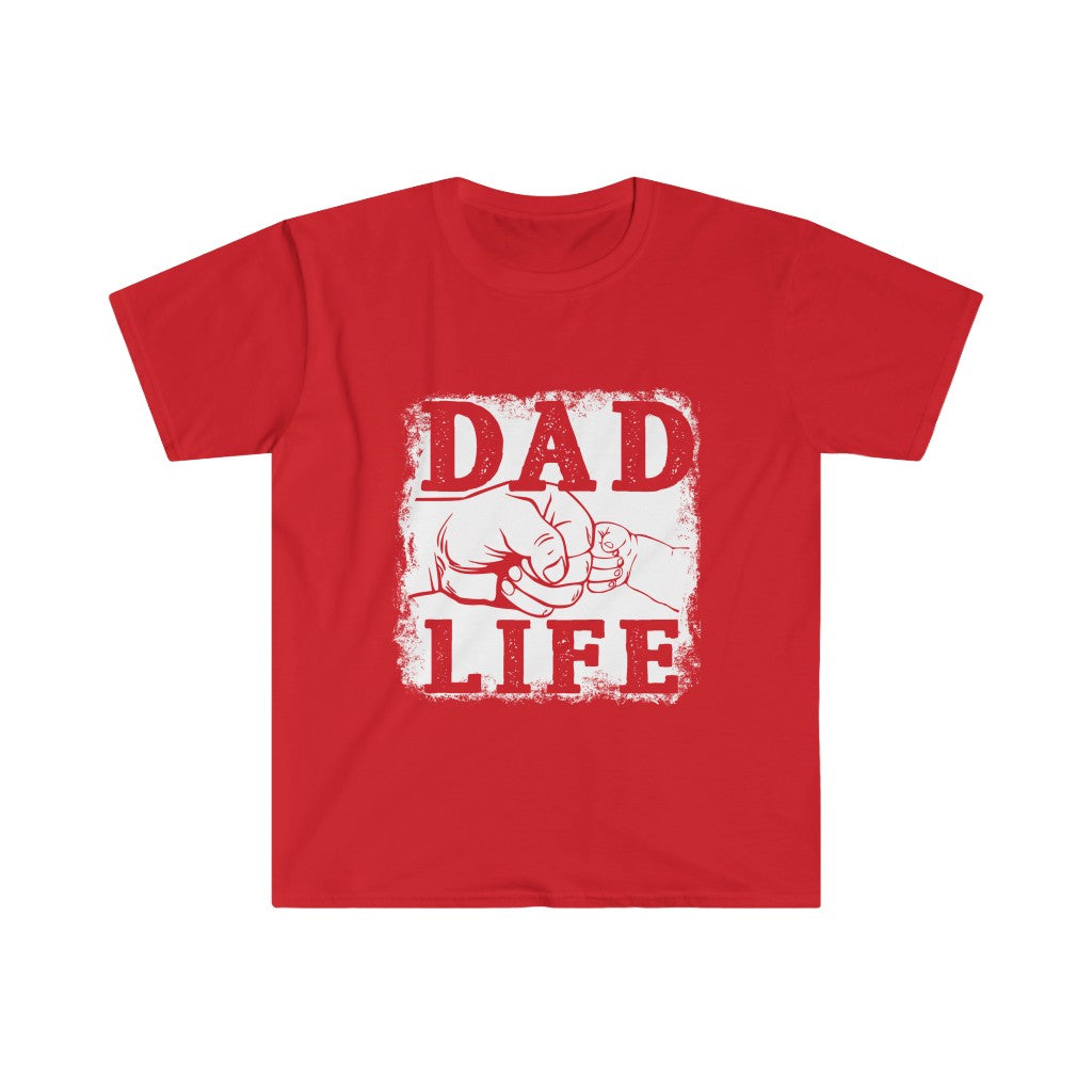 Bleached Dad Life Printed Softstyle Tee