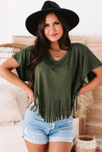 Olivia’s Fringey Top