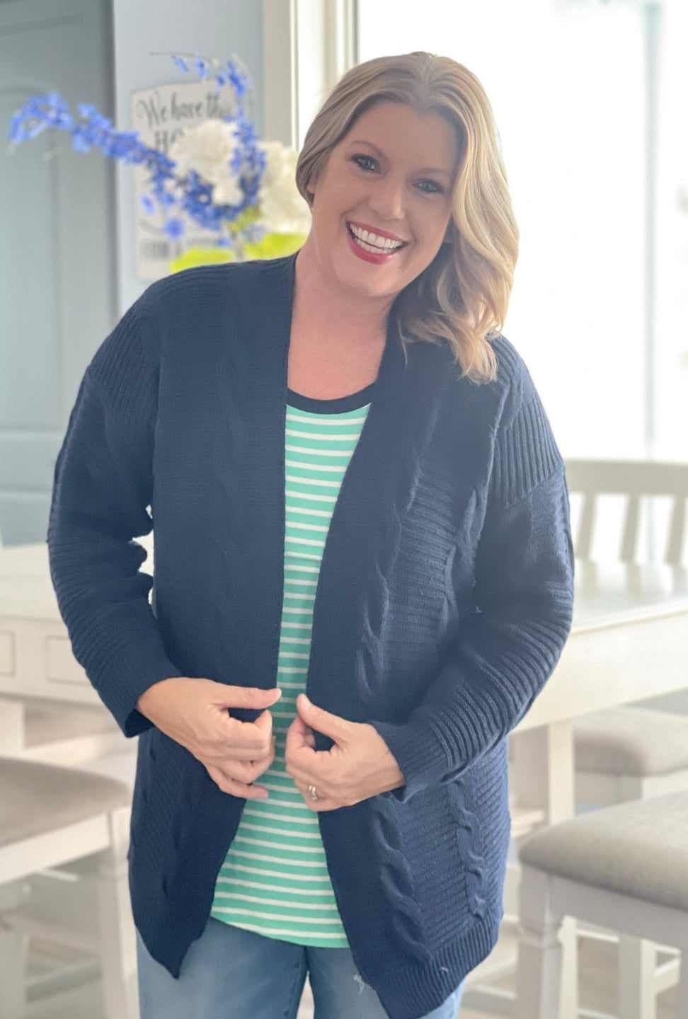 The Ribbed Riley Cardigan