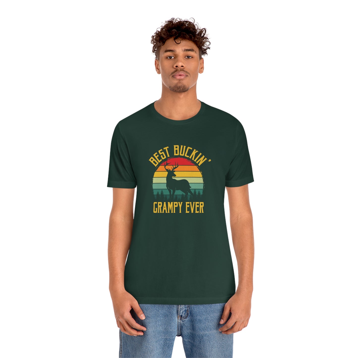 best buckin grampy Short Sleeve Tee