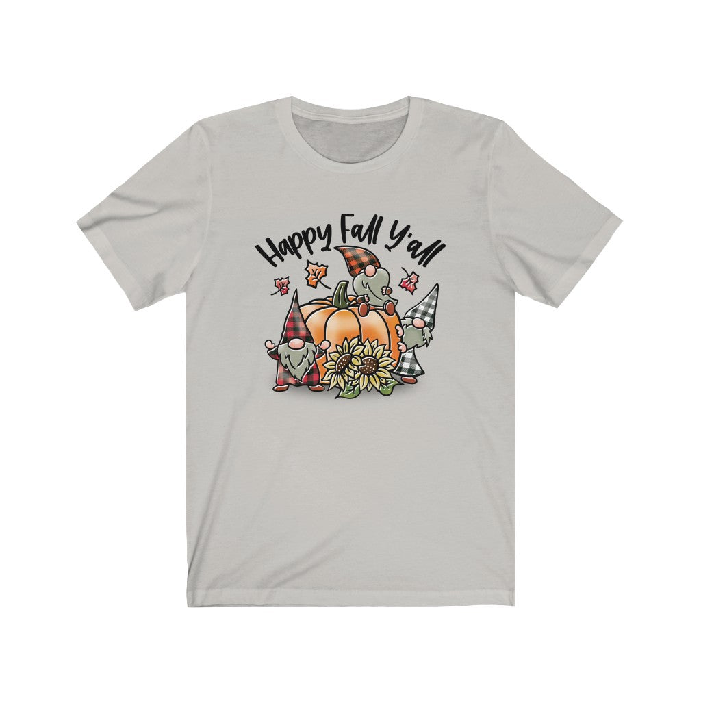 Happy Fall Y'all-Unisex Jersey Tee