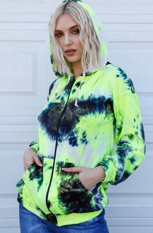 Holly’s Highlighter Neon Hoodie