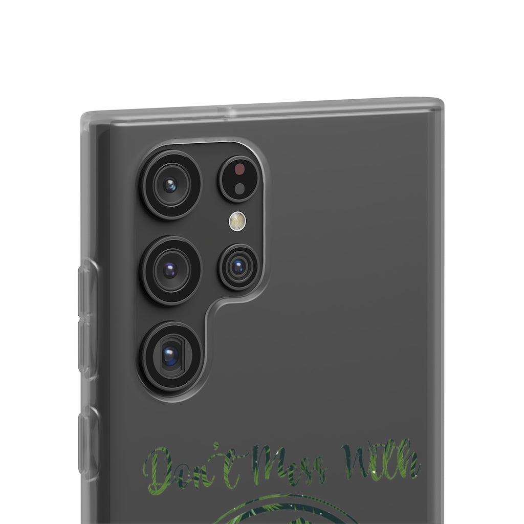 Dont Mess With Dadasaurus Flexi Phone Cases
