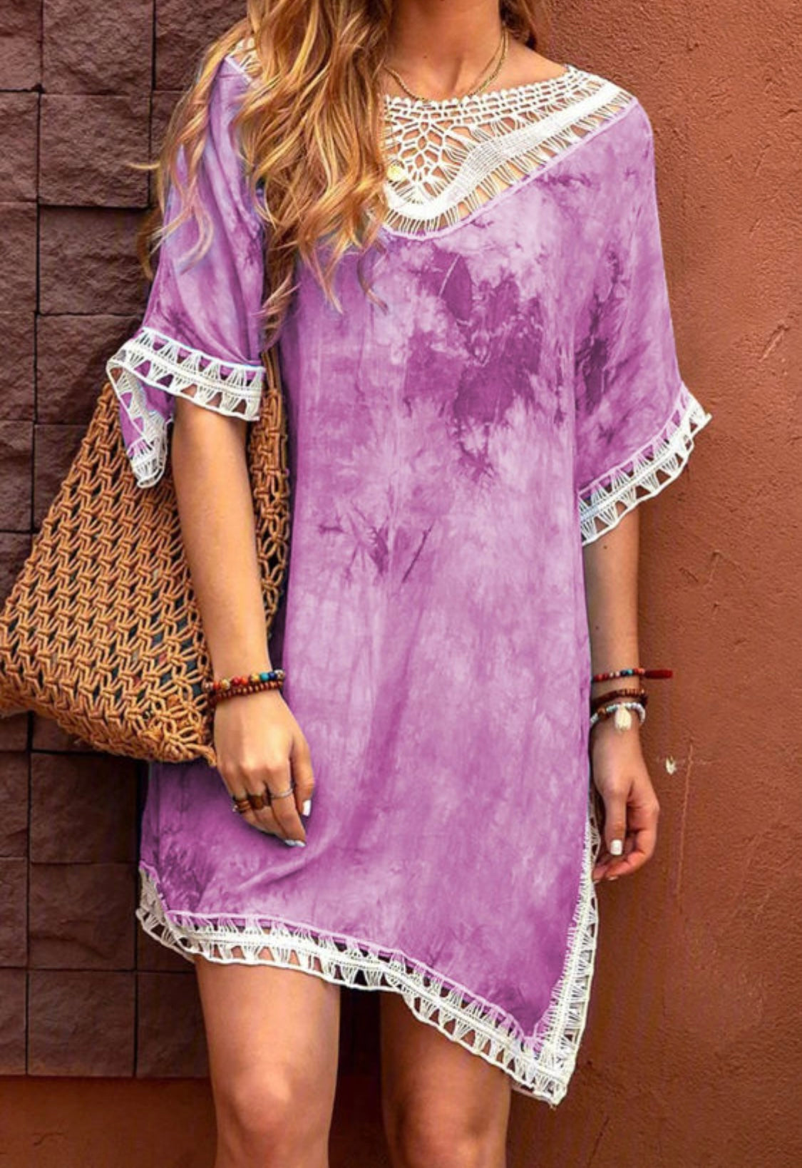 Cover Me Up in Purple or Pink