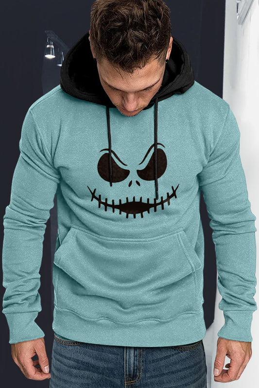 Men’s Face Print Hoodie