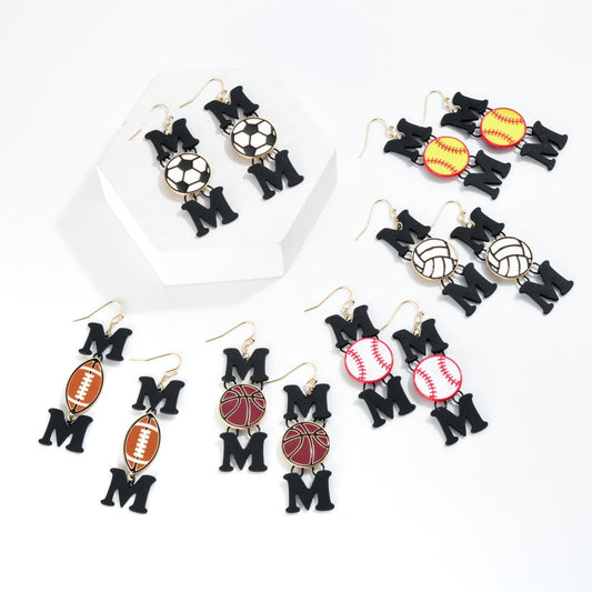 Sports MOM Earrings