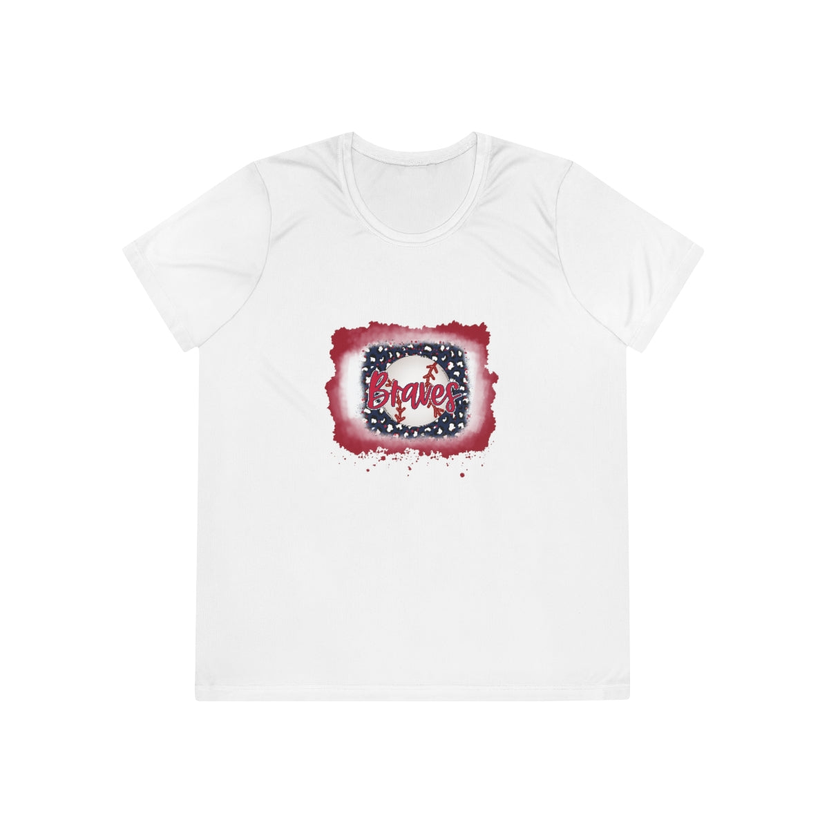 Braves-Ladies Competitor Tee