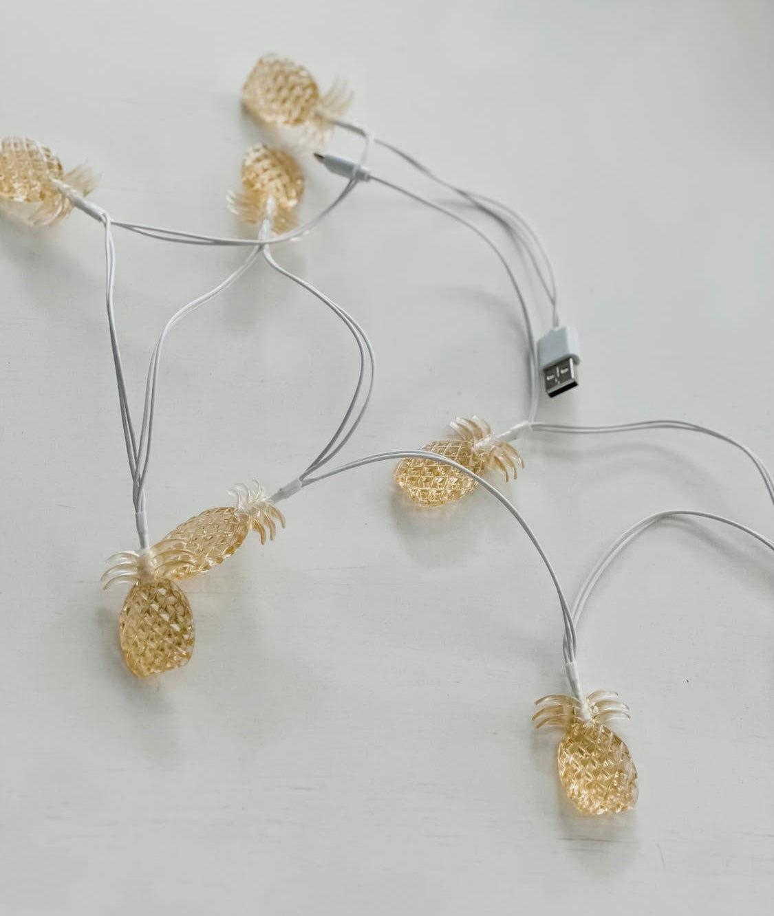 Preppy Pineapple I Phone Charger