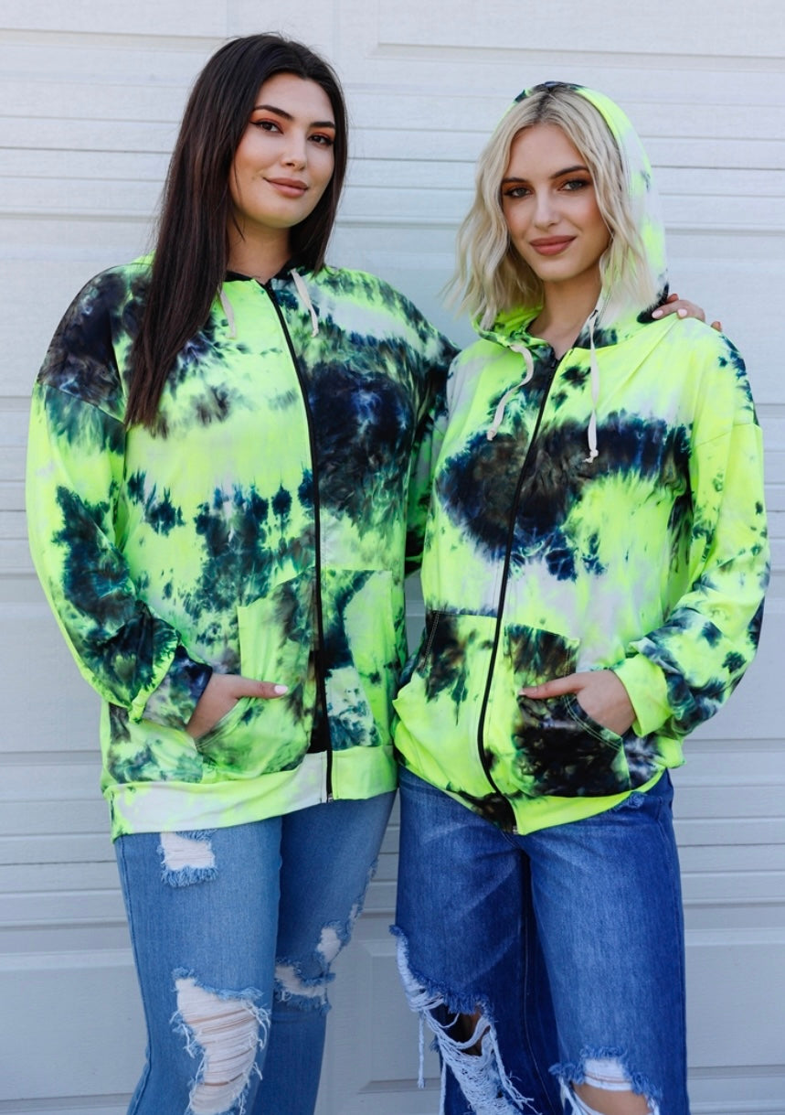 Holly’s Highlighter Neon Hoodie