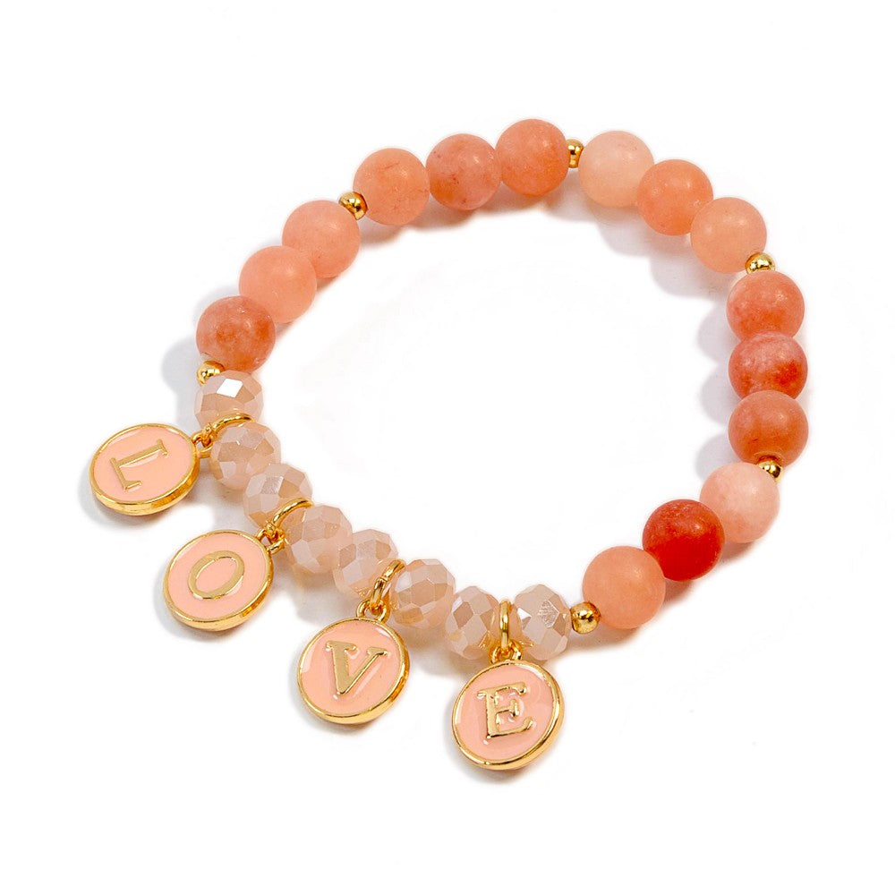 L O V E Charm Bracelets