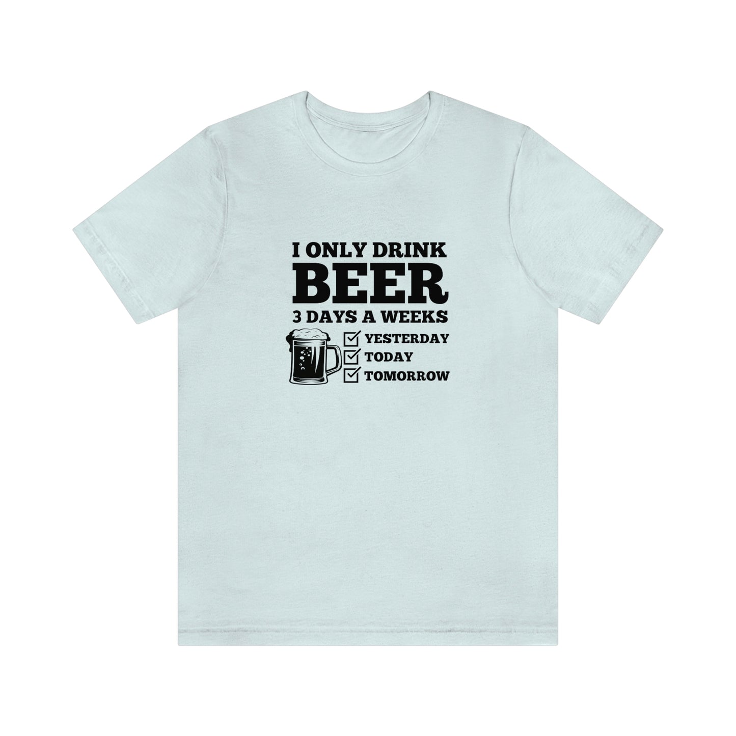Drinking Beer Unisex Tee