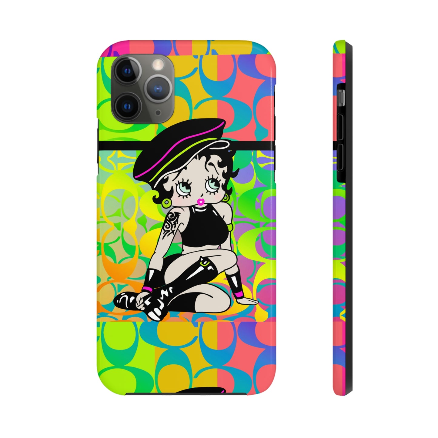 Boop Inspired Tough Phone Cases- (OTHER SIZES AVAILABLE UPON REQUEST)