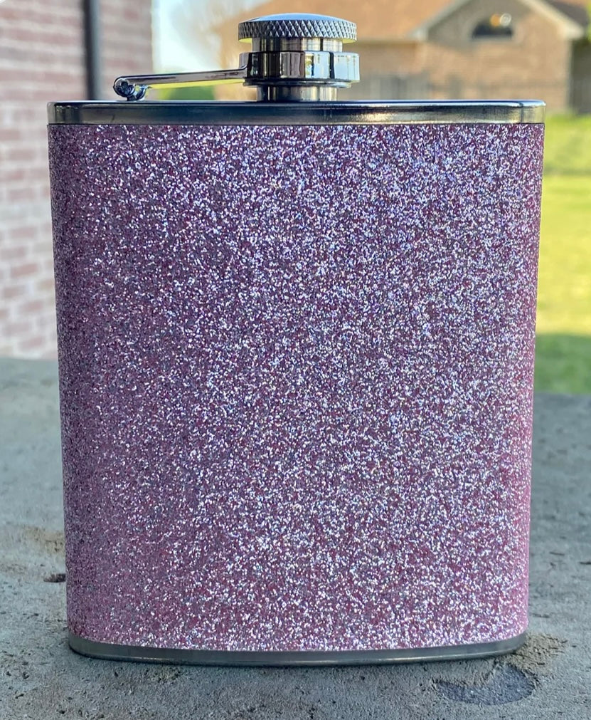 Glitter Flasks- 7oz