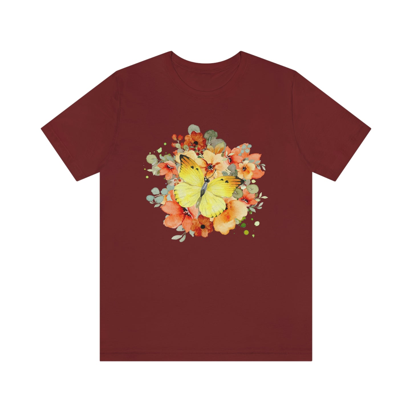 Floral Butterfly Tee
