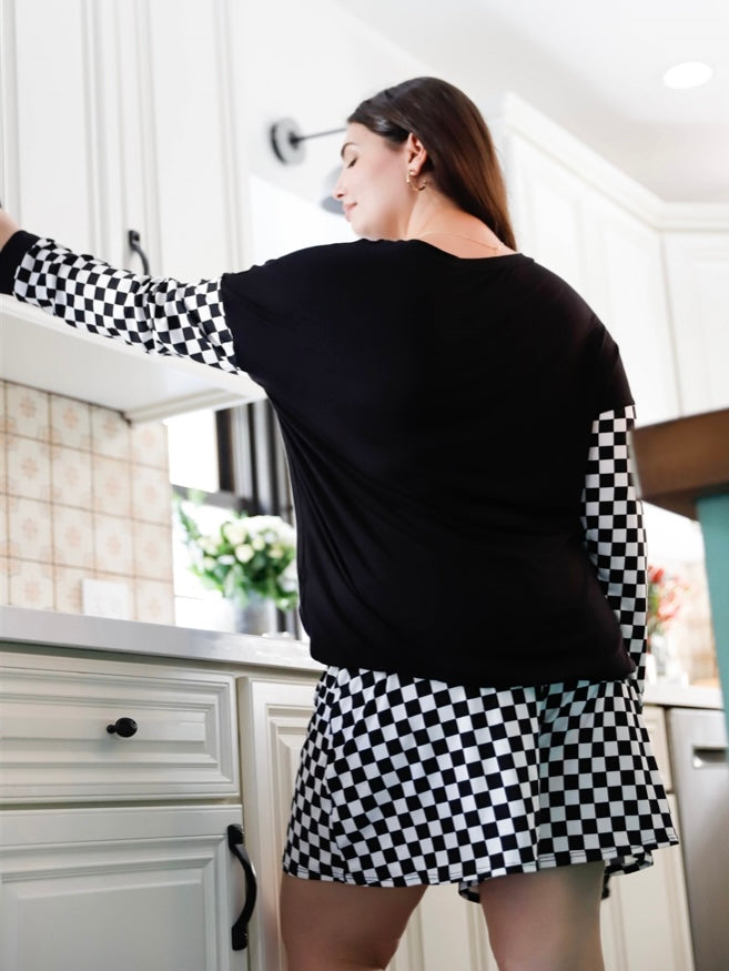 Checkered 2pc Loungeset