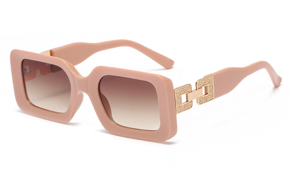 Small Square Framed Sunglasses-3 colors