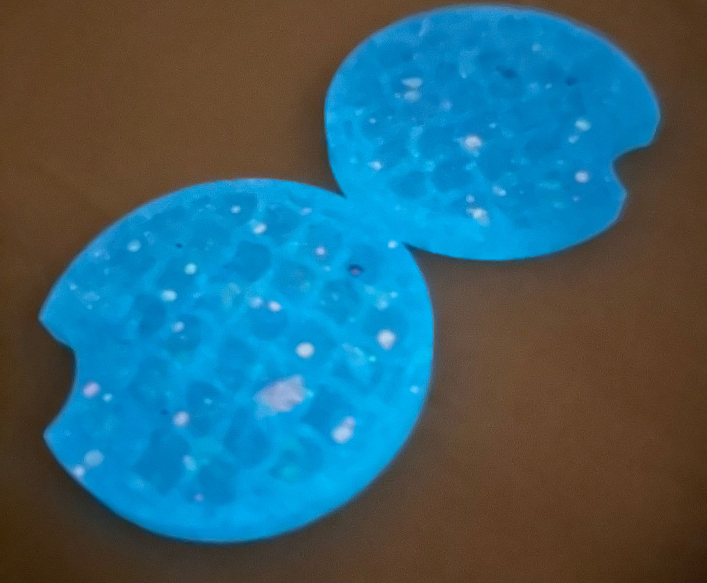 Glow In The Dark Car Coasters
