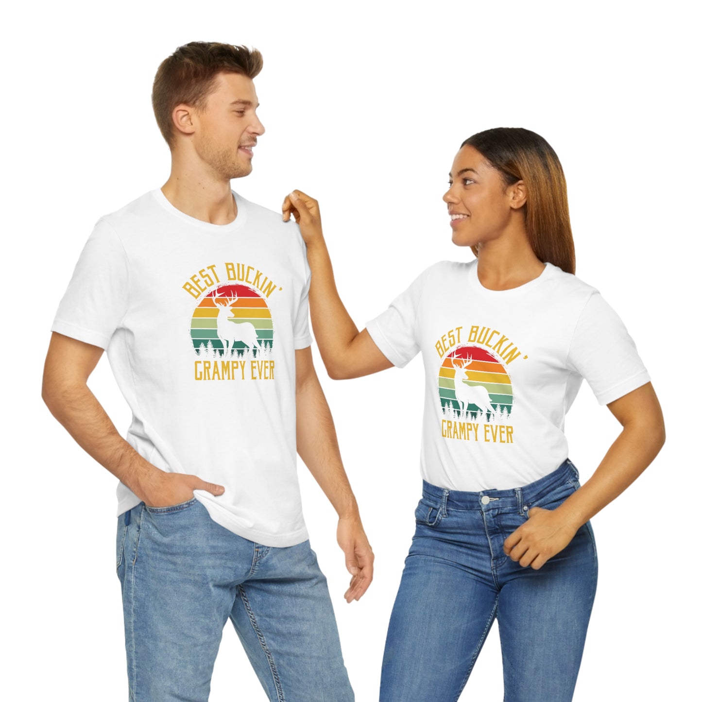 best buckin grampy Short Sleeve Tee