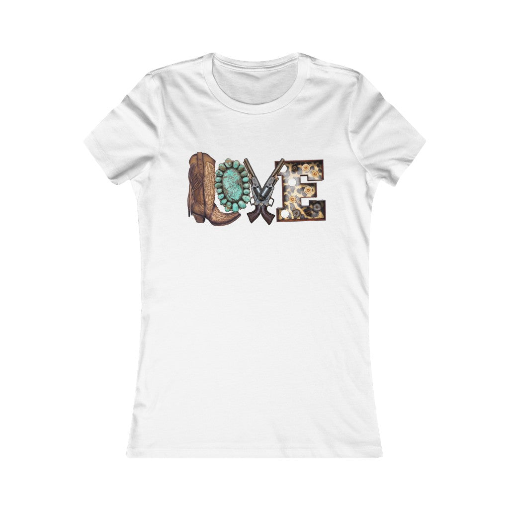 Western LOVE - Women's Favorite Graphic Tee