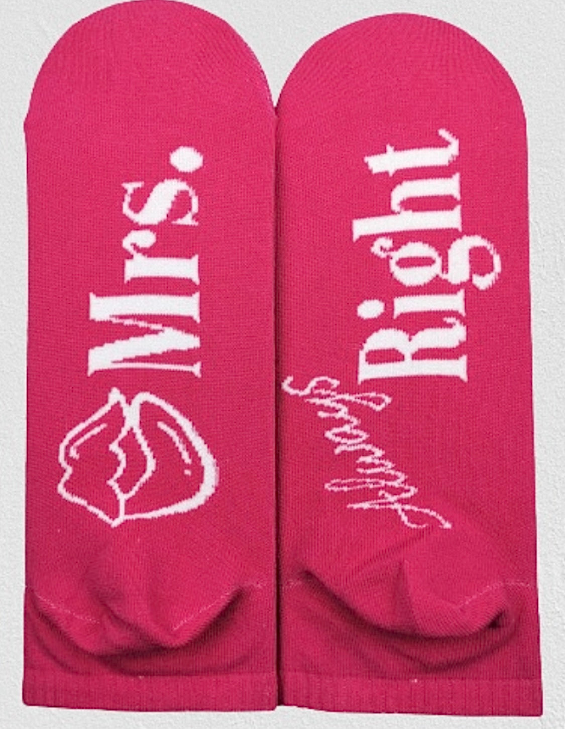 MR & MRS Right Socks