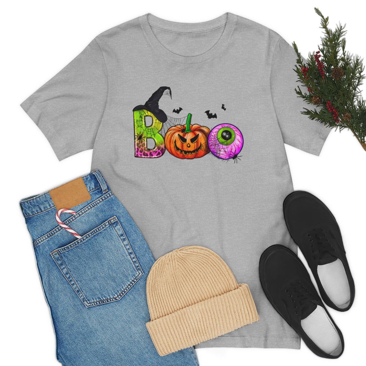Bella Canvas BOO Unisex Jersey Short Sleeve Tee