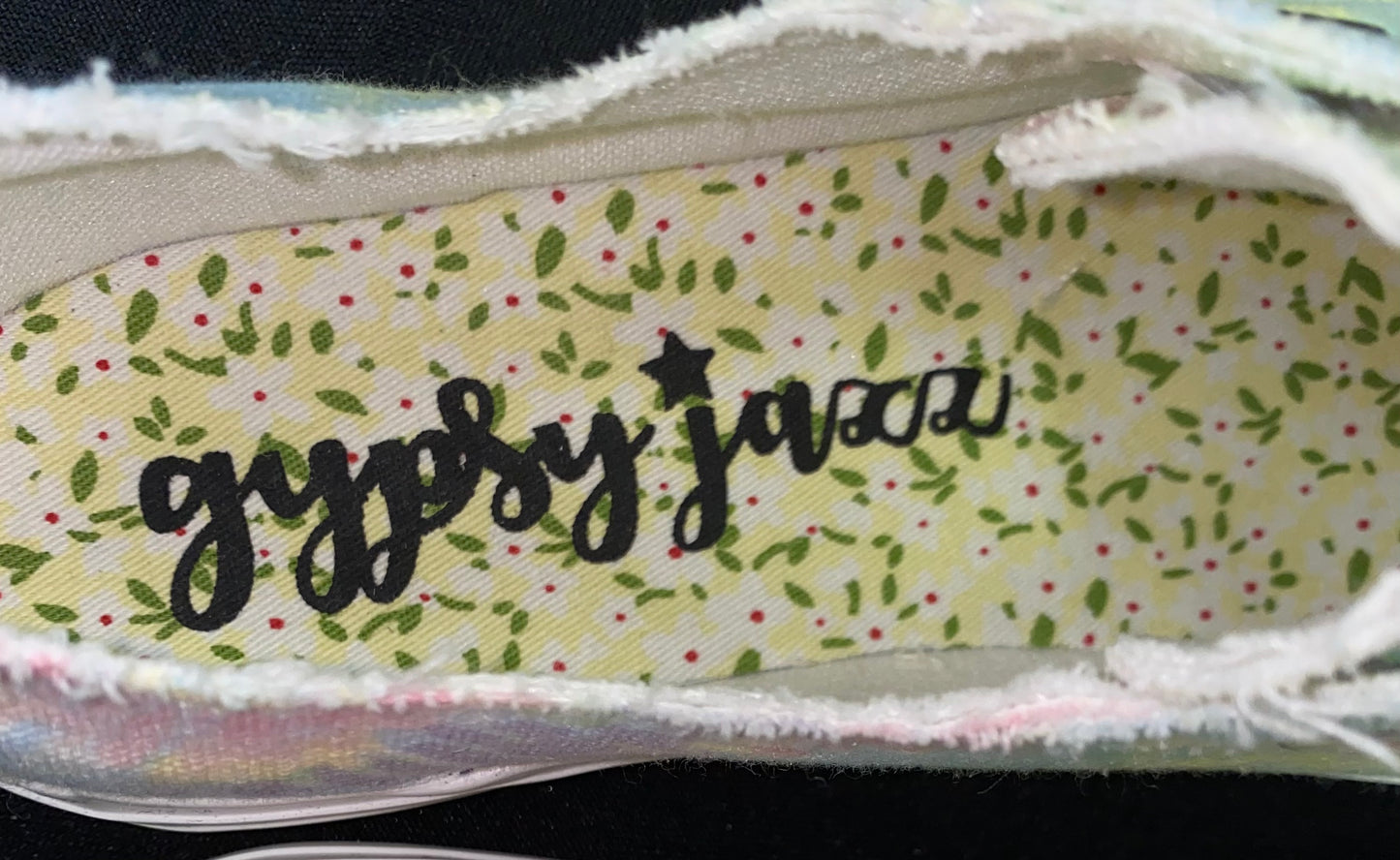Gypsy Jazz Pastel Tie Dye Canvas Shoes
