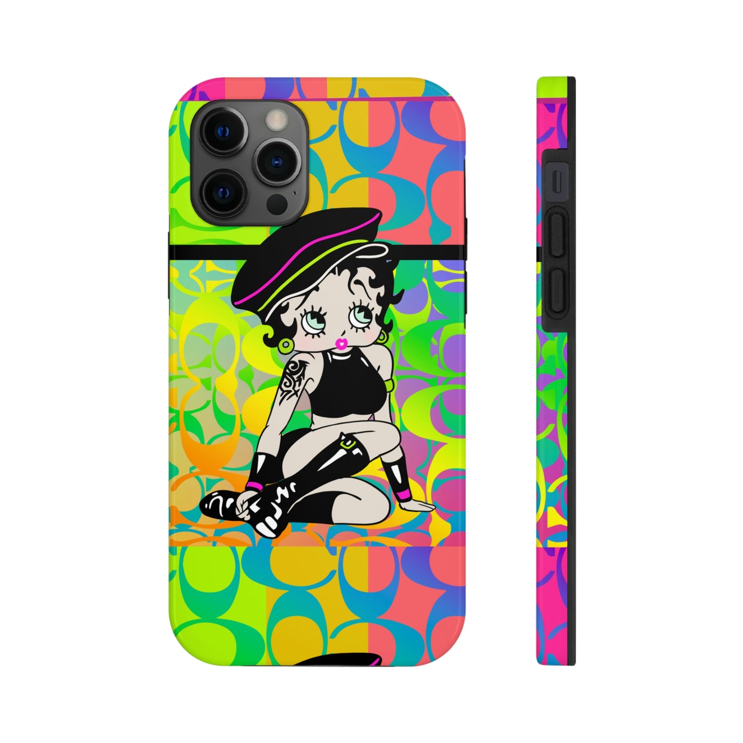 Boop Inspired Tough Phone Cases- (OTHER SIZES AVAILABLE UPON REQUEST)