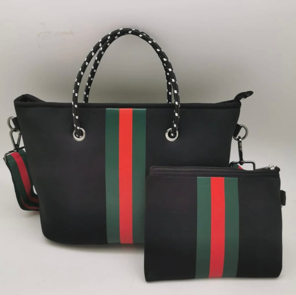 Medium Black Neoprene Bag