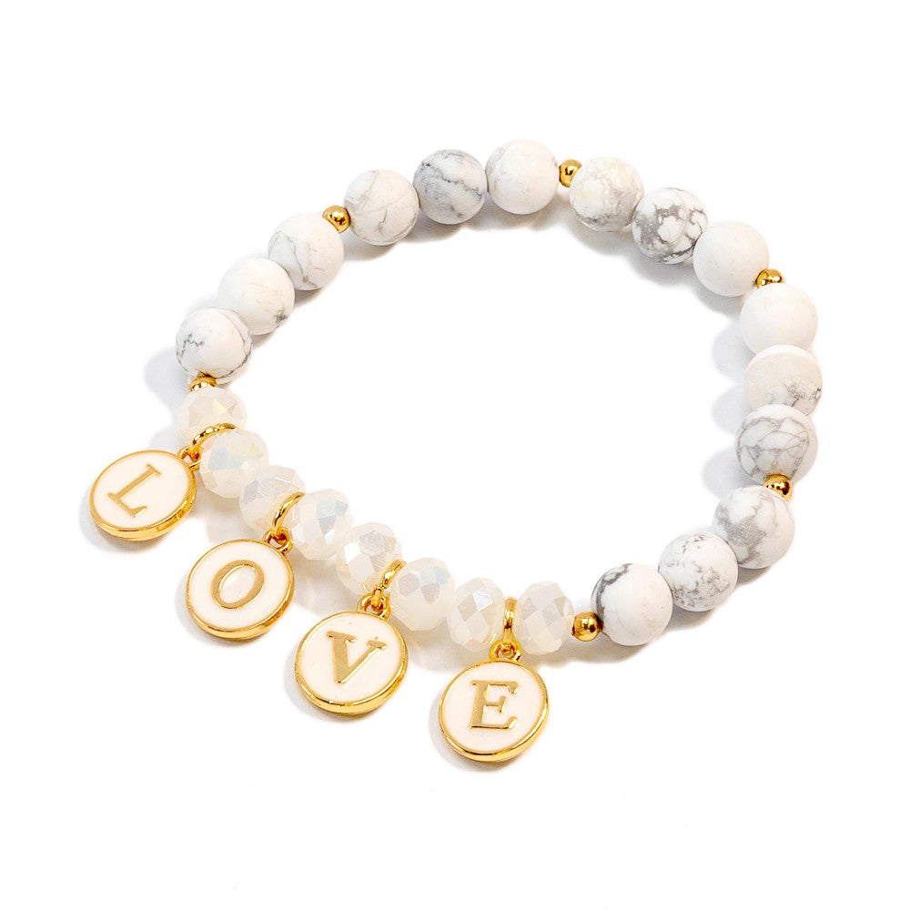 L O V E Charm Bracelets