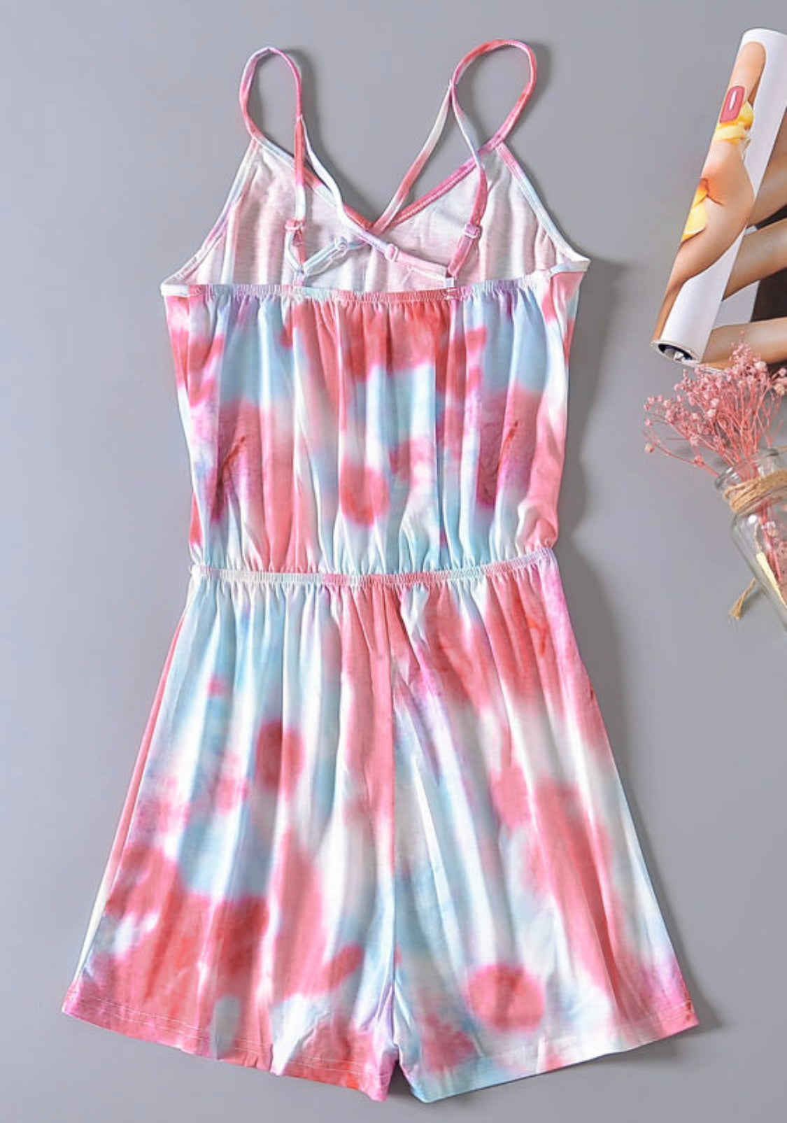 Cotton Candy Romper