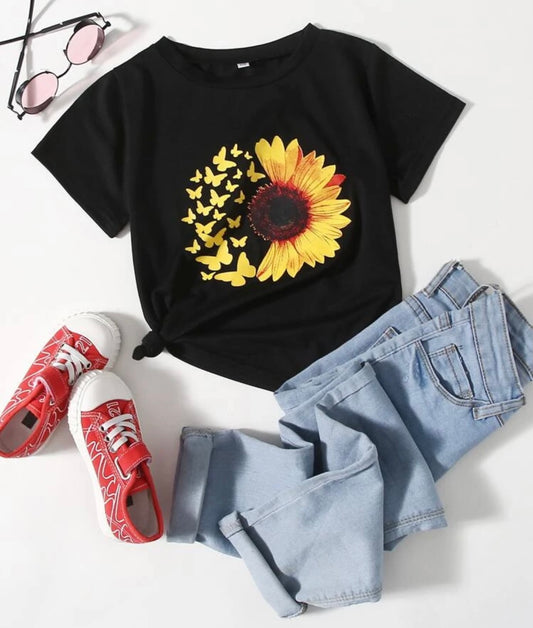 Kids Sunflower Tee