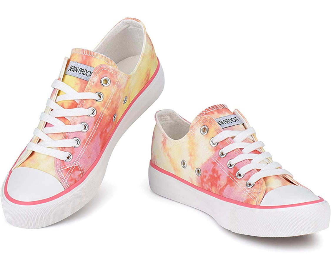 JENNYS Tie Dye Canvas Shoes