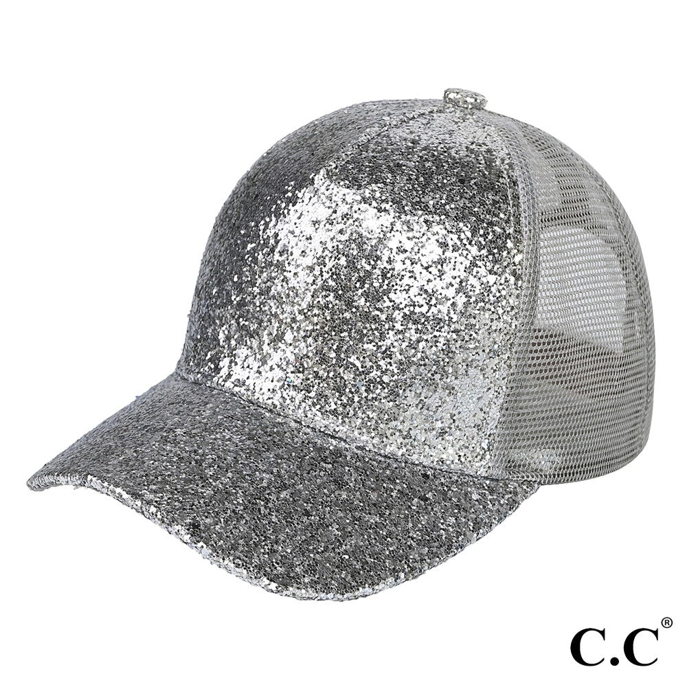C.C Glitter Trucker Hats