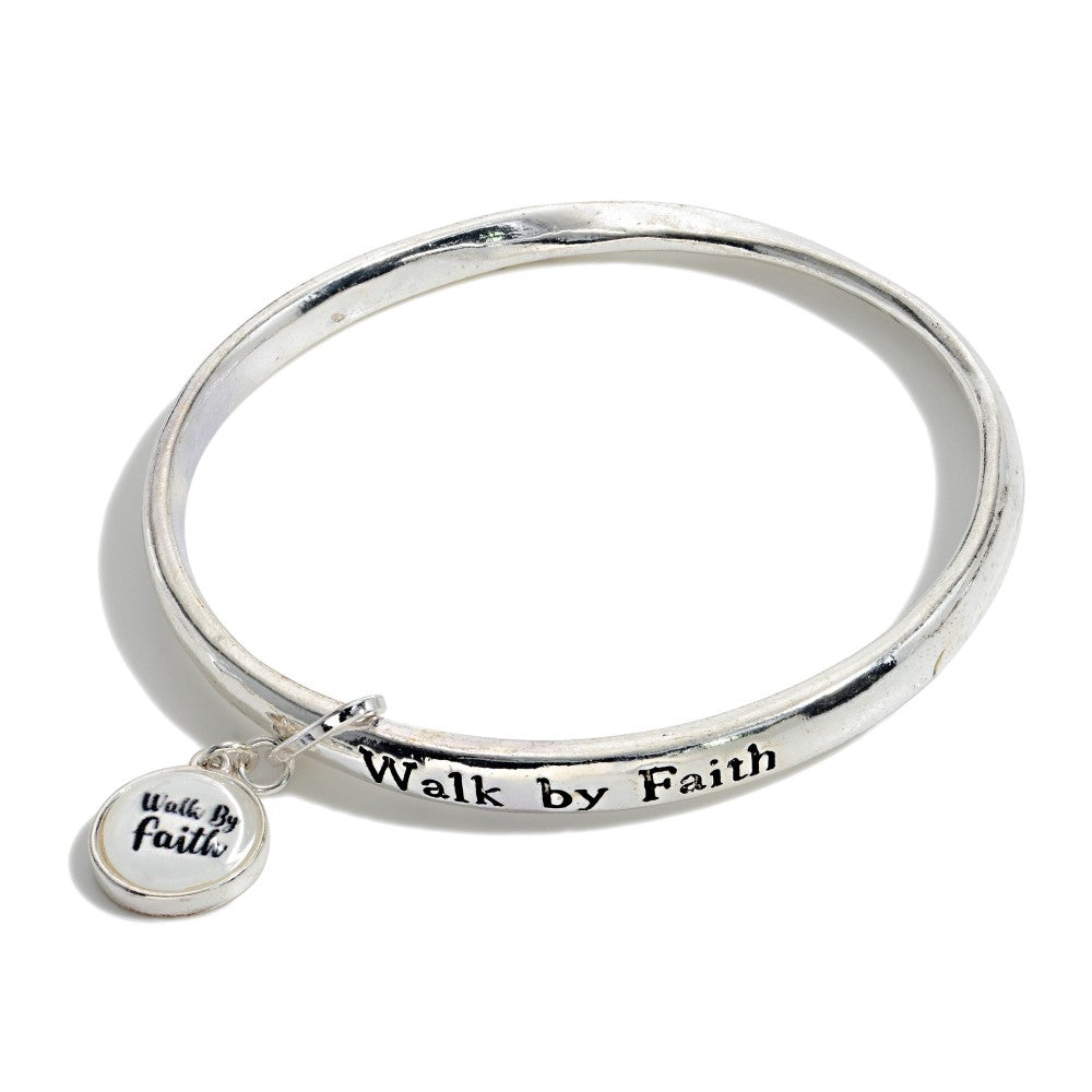 Metal Bangle Engraved Bracelets