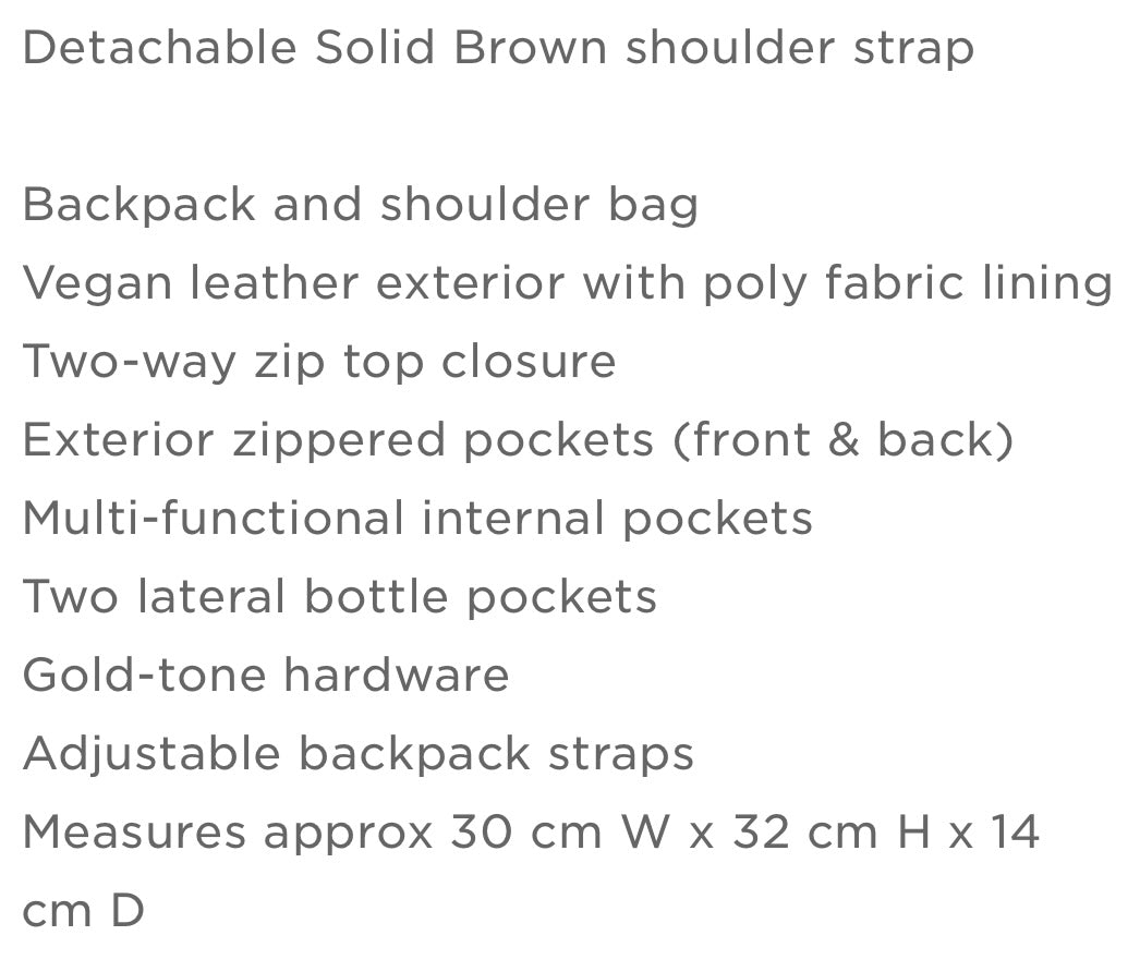 Multipurpose Leopard Backpacks