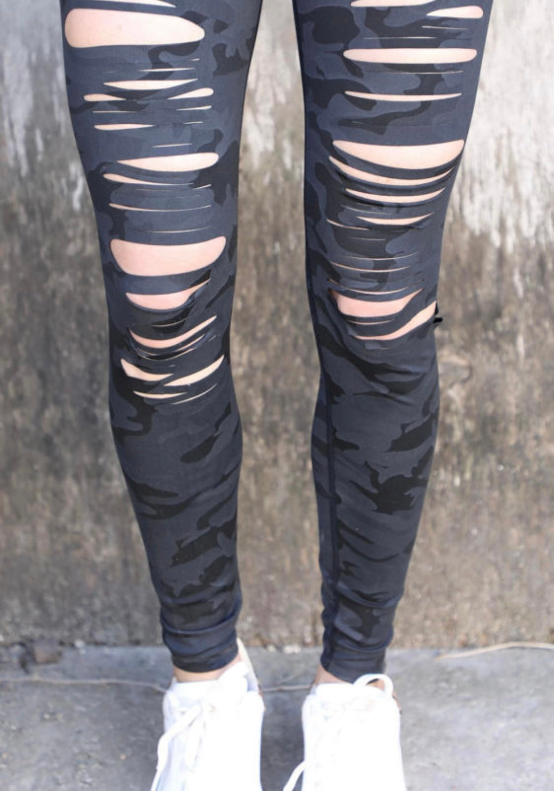 Camo Cut Leggings